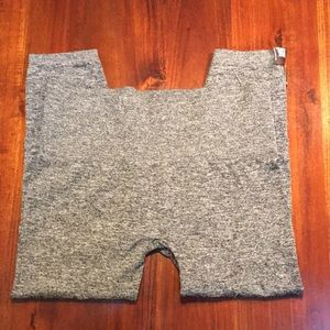 Like New Seamed Marl Grey Muk Luks Leggings L